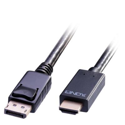 1m Passive DisplayPort Male to HDMI Male 10.2G Cable – Black